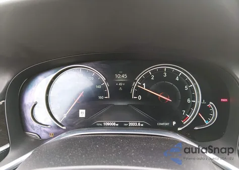 2016 BMW 750I z USA, uszkodzony, nr VIN WBA7F0C5XGGL99096